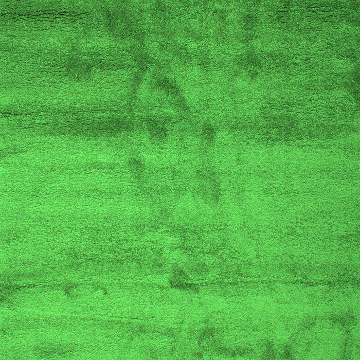 Serging Thickness of Machine Washable Abstract Green Contemporary Area Rugs, wshcon645grn