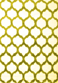 Terrilis Yellow Contemporary Rug, con646yw