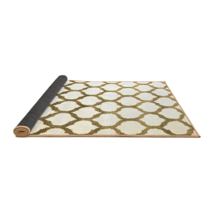 Sideview of Terrilis Brown Contemporary Rug, con646brn