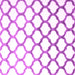 Square Machine Washable Terrilis Pink Contemporary Rug, wshcon646pnk