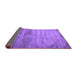 Sideview of Abstract Purple Contemporary Rug, con647pur