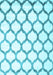 Machine Washable Terrilis Light Blue Contemporary Rug, wshcon648lblu