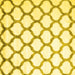 Square Terrilis Yellow Contemporary Rug, con648yw