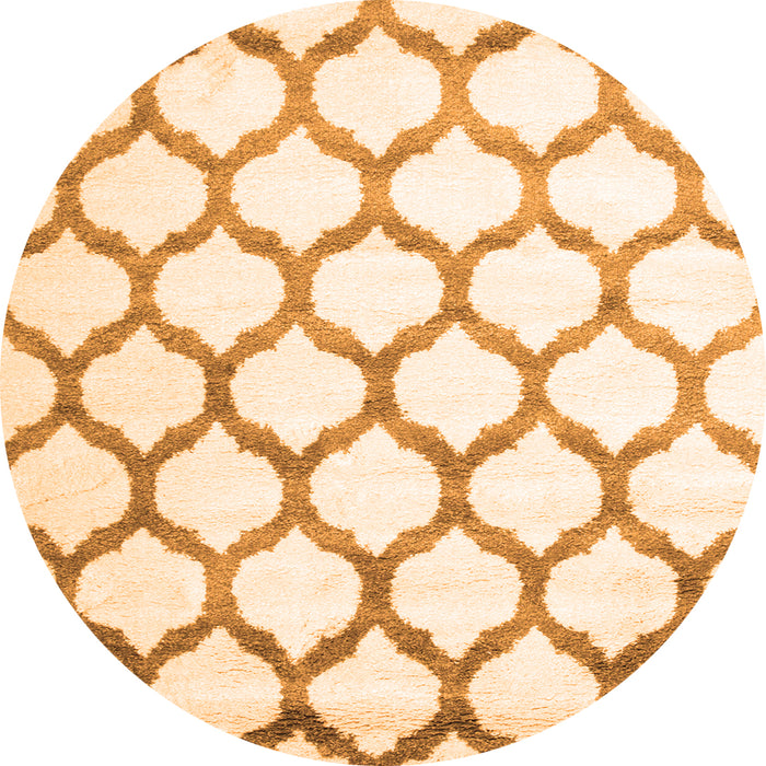 Machine Washable Terrilis Orange Contemporary Area Rugs, wshcon648org