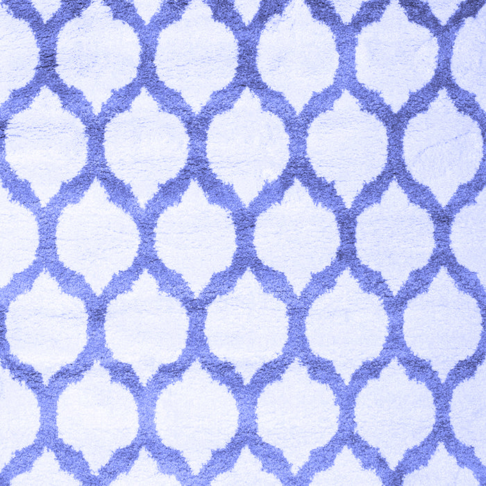 Machine Washable Terrilis Blue Contemporary Rug, wshcon648blu