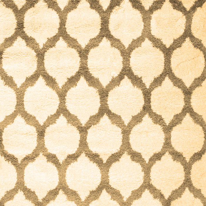 Machine Washable Terrilis Brown Contemporary Rug, wshcon648brn