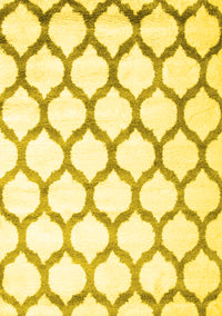 Terrilis Yellow Contemporary Rug, con648yw