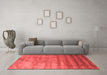 Contemporary Red Washable Rugs