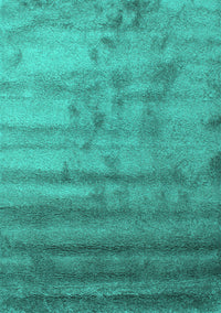 Abstract Turquoise Contemporary Rug, con649turq