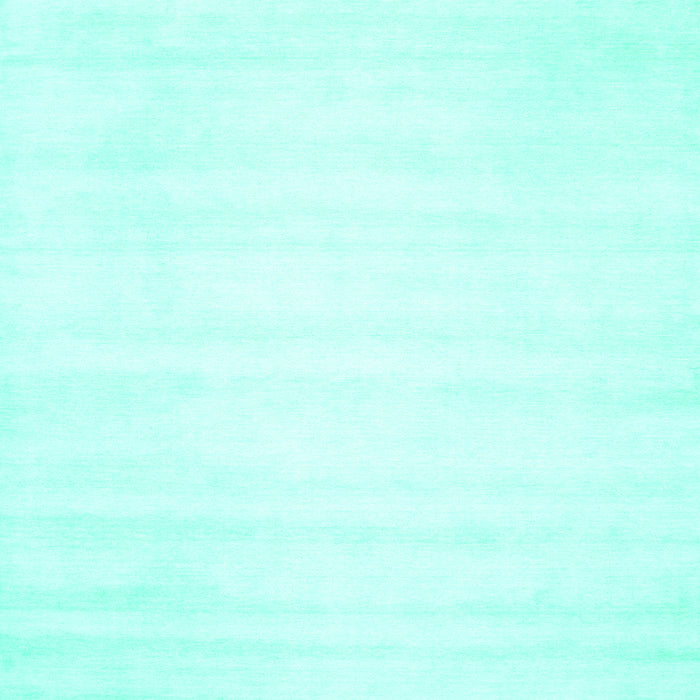 Machine Washable Solid Turquoise Modern Area Rugs, wshcon64turq