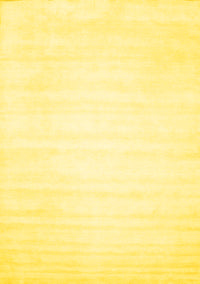 Solid Yellow Modern Rug, con64yw