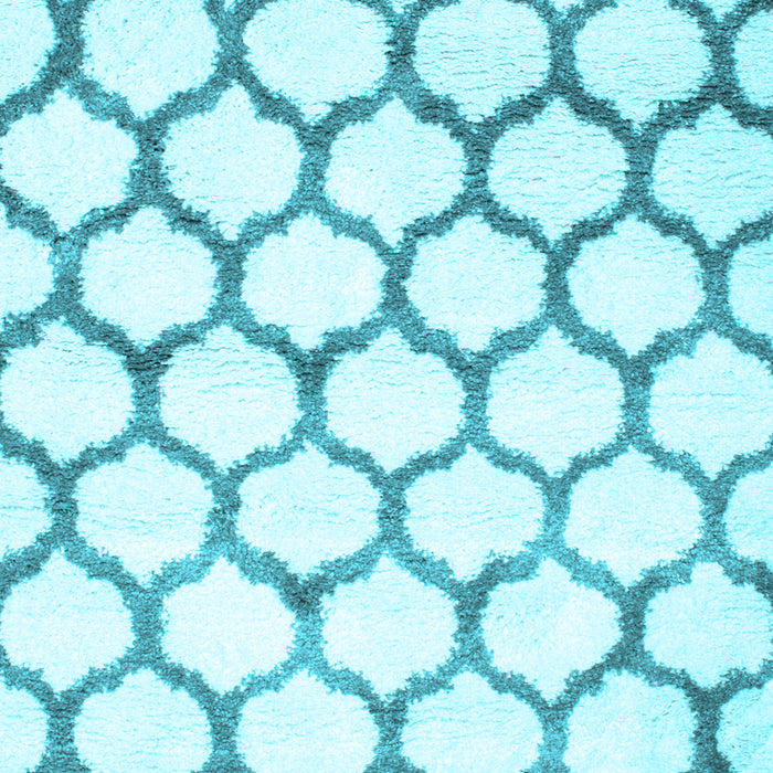 Terrilis Light Blue Contemporary Rug, con650lblu