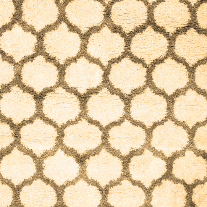 Machine Washable Terrilis Brown Contemporary Rug, wshcon650brn