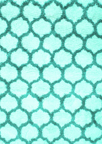 Terrilis Turquoise Contemporary Rug, con650turq