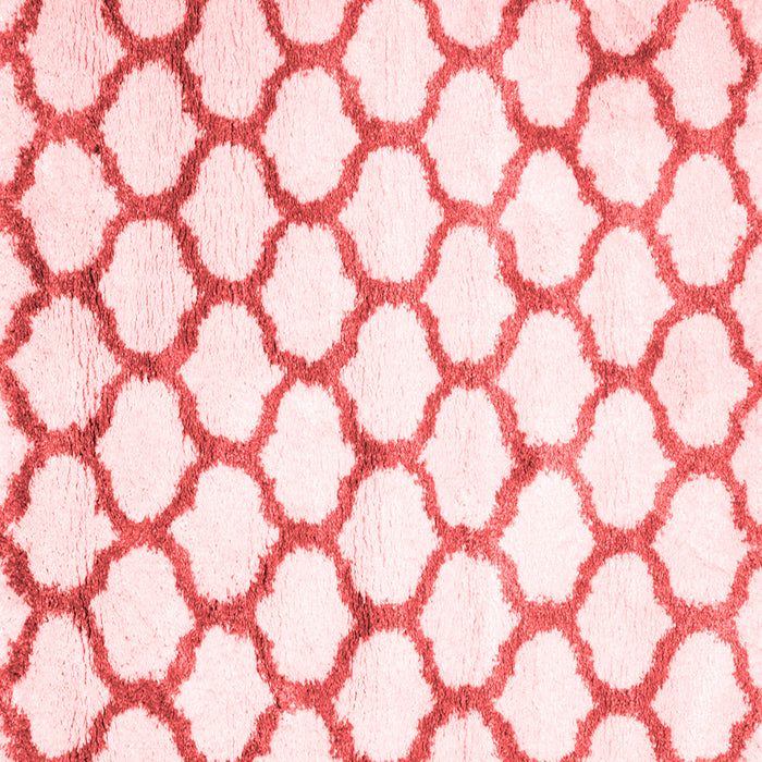 Terrilis Red Contemporary Rug, con650red