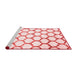 Contemporary Red Washable Rugs