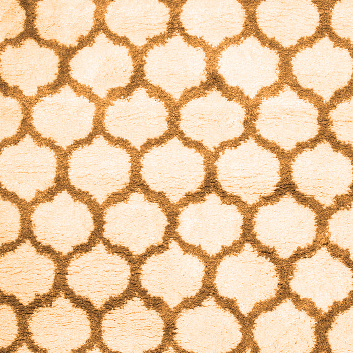 Terrilis Orange Contemporary Rug, con650org