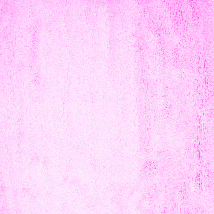 Square Machine Washable Solid Pink Modern Rug, wshcon651pnk