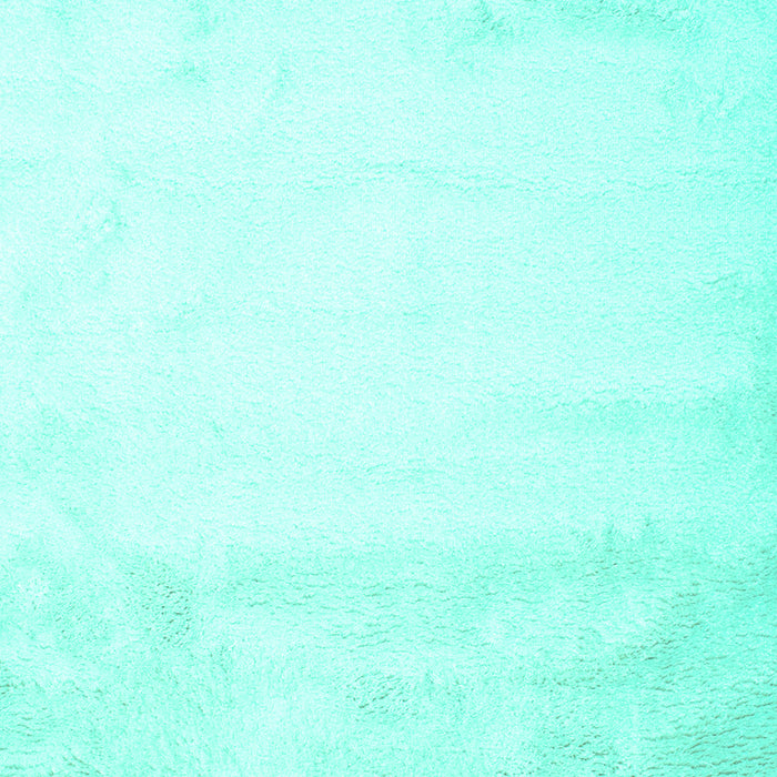 Machine Washable Solid Turquoise Modern Area Rugs, wshcon651turq