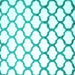 Square Machine Washable Terrilis Turquoise Contemporary Area Rugs, wshcon652turq