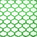 Square Machine Washable Terrilis Emerald Green Contemporary Area Rugs, wshcon652emgrn