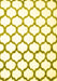 Machine Washable Terrilis Yellow Contemporary Rug, wshcon652yw