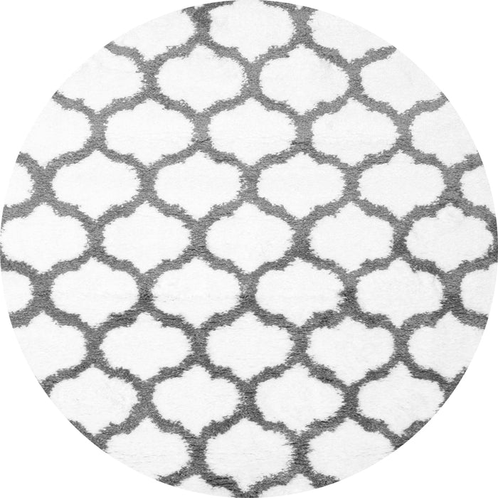 Machine Washable Terrilis Gray Contemporary Rug, wshcon652gry