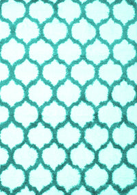 Terrilis Turquoise Contemporary Rug, con652turq