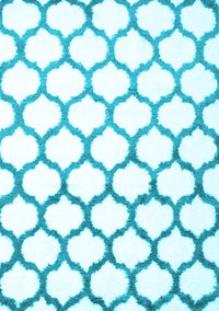 Terrilis Light Blue Contemporary Rug, con652lblu