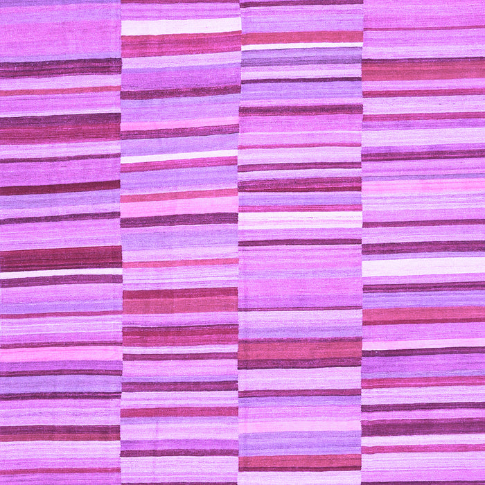 Machine Washable Southwestern Purple Country Area Rugs, wshcon653pur