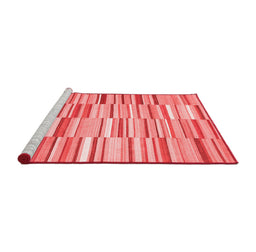 Country Red Washable Rugs