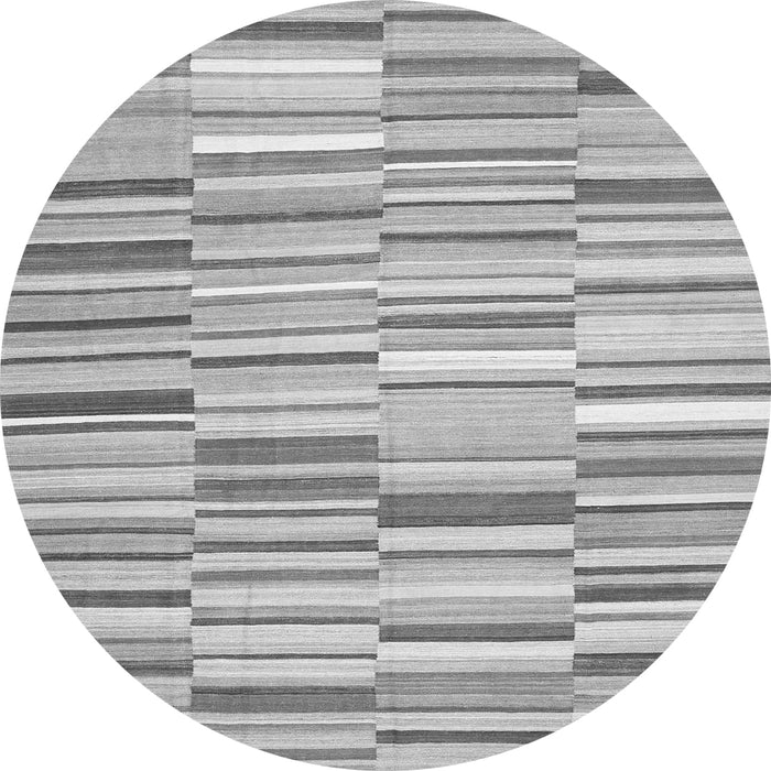 Square Southwestern Gray Country Rug, con653gry