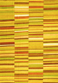 Southwestern Yellow Country Rug, con653yw