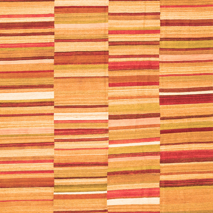 Serging Thickness of Machine Washable Southwestern Orange Country Area Rugs, wshcon653org