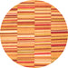 Machine Washable Southwestern Orange Country Area Rugs, wshcon653org