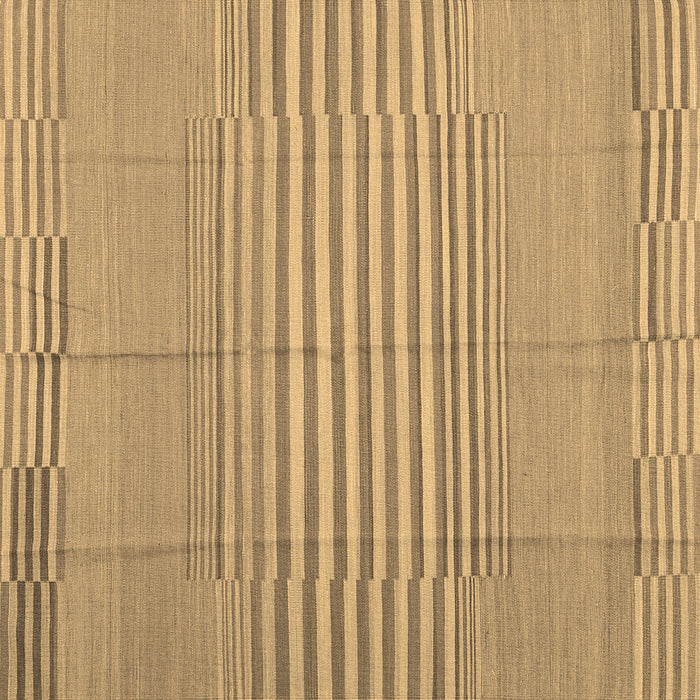 Square Abstract Brown Contemporary Rug, con654brn