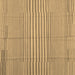 Square Abstract Brown Contemporary Rug, con654brn