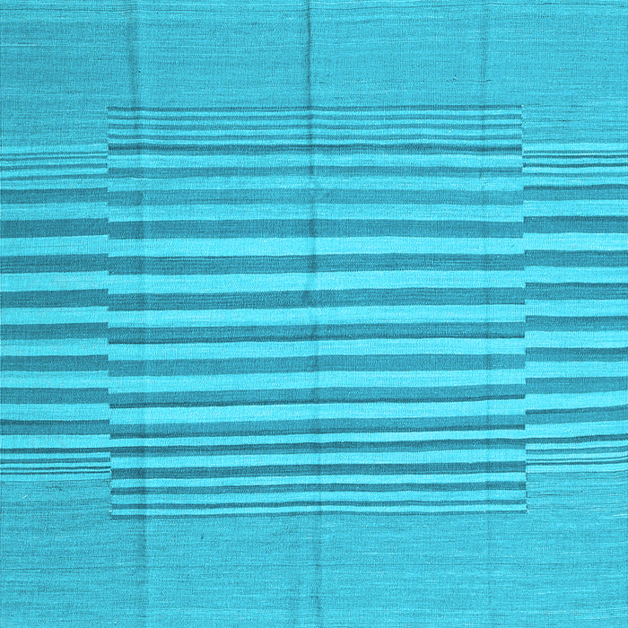 Abstract Light Blue Contemporary Rug, con654lblu