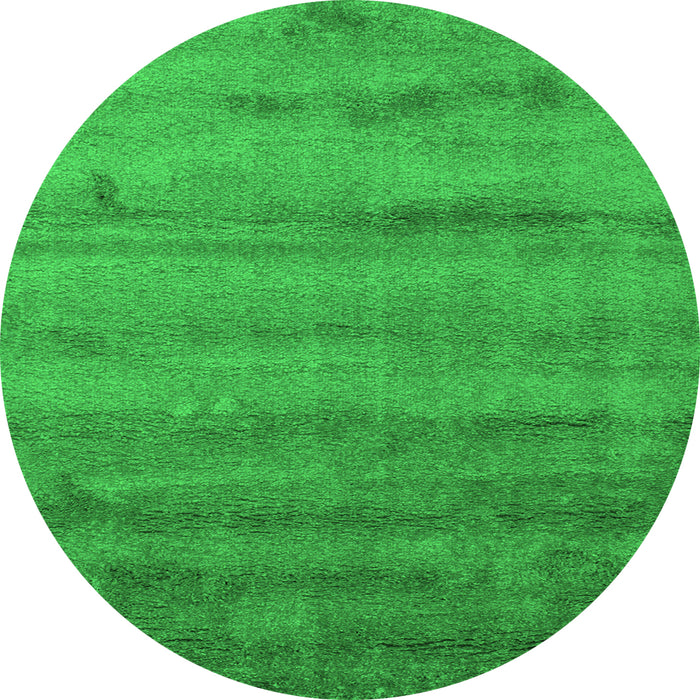 Machine Washable Abstract Green Contemporary Area Rugs, wshcon655grn