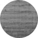 Machine Washable Abstract Gray Contemporary Rug, wshcon655gry