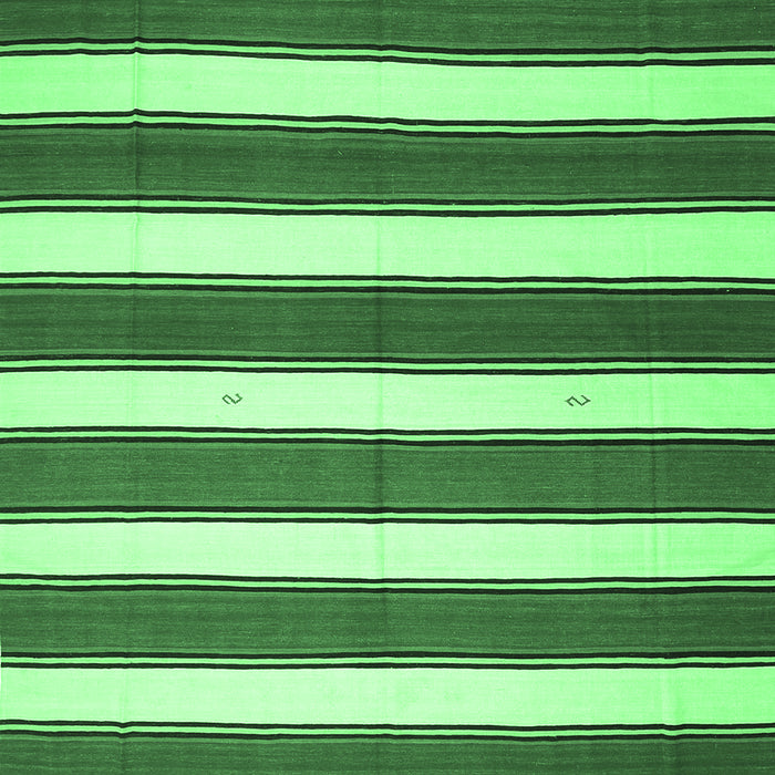 Oriental Emerald Green Traditional Rug, con656emgrn