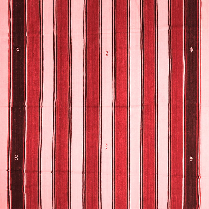 Machine Washable Oriental Red Traditional Rug, wshcon656red