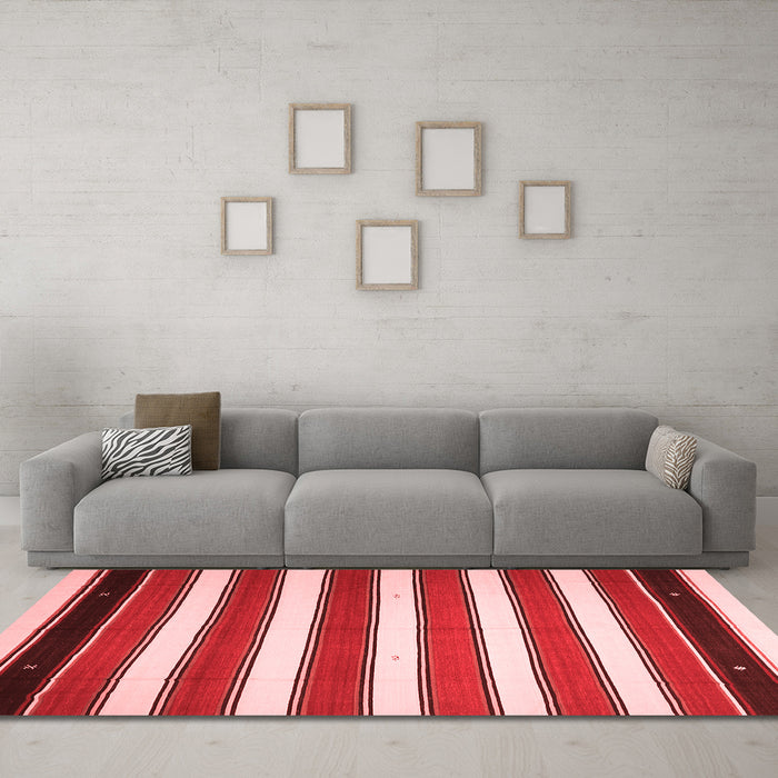 Traditional Red Washable Rugs