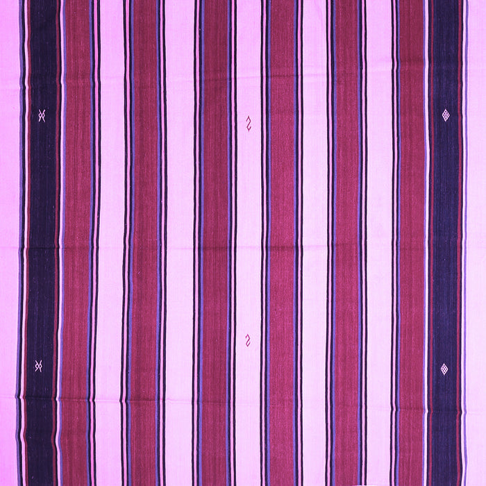 Square Oriental Purple Traditional Rug, con656pur