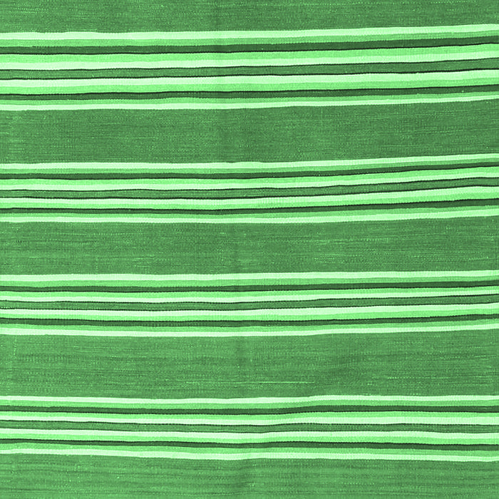 Machine Washable Oriental Emerald Green Traditional Area Rugs, wshcon657emgrn