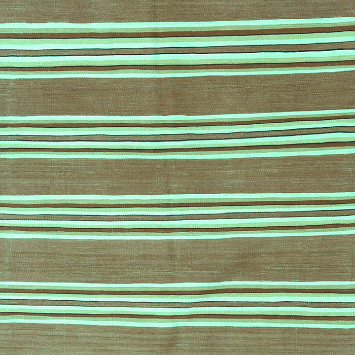 Machine Washable Oriental Turquoise Traditional Area Rugs, wshcon657turq