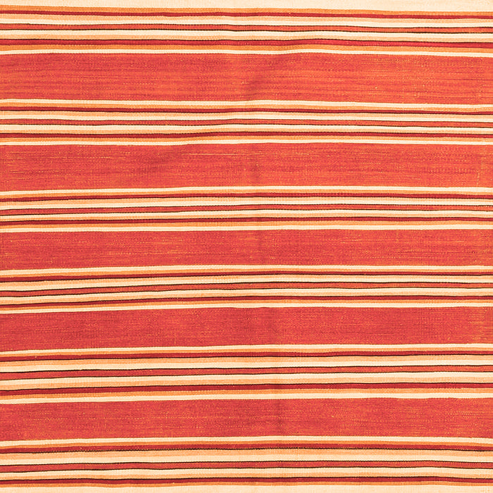 Serging Thickness of Oriental Orange Traditional Rug, con657org