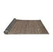 Thickness of Contemporary Brown Modern Rug, con658