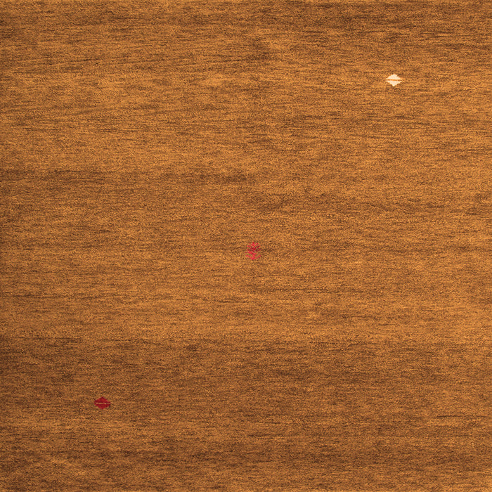 Serging Thickness of Abstract Orange Contemporary Rug, con658org