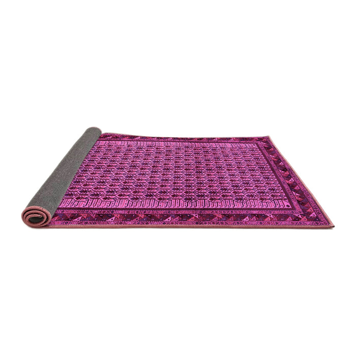 Sideview of Abstract Pink Contemporary Rug, con659pnk